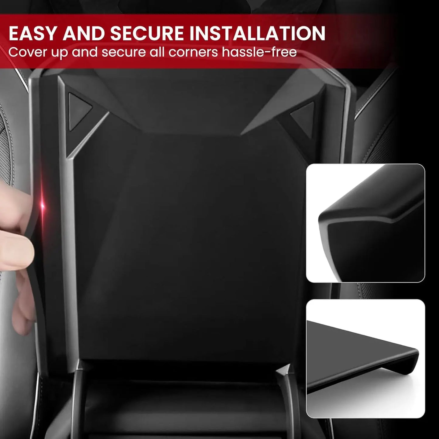 Center Console Armrest Cover for Tesla Cybertruck 2023 2024 2025 TPE Waterproof Armrest Box Cover Protector Interior Acessories