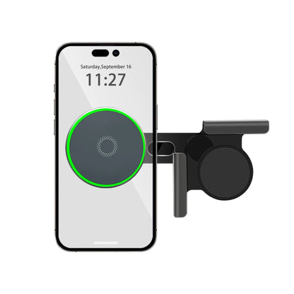 For Tesla Model Y Launch 2025 Model 3 HIGHLAND 2024 Cybertruck BYD Car Phone Mount Holder 15W Magnetic Magsafe Wireless Charger