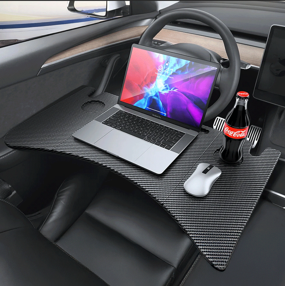 for Tesla Model XS 3 Y Highland Juniper 2018-2025 Steering Wheel Laptop Tray Food Desk Portable Office Table Car Accessories