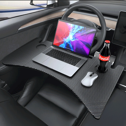 for Tesla Model XS 3 Y Highland Juniper 2018-2025 Steering Wheel Laptop Tray Food Desk Portable Office Table Car Accessories