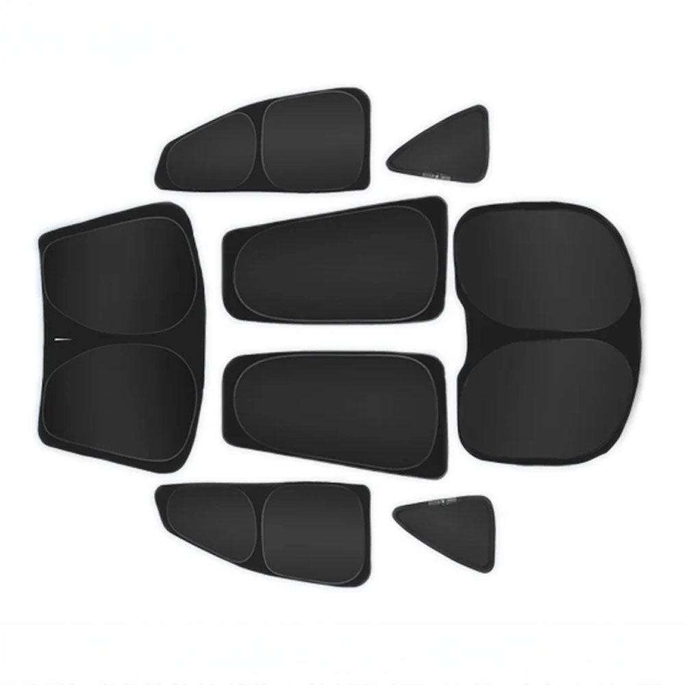 Premium Car Sun Shade for Tesla Model 3 & Y (2017-2025) - Ultimate Windshield & Side Window Privacy Protector for Kids