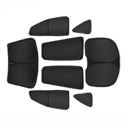 Premium Car Sun Shade for Tesla Model 3 & Y (2017-2025) - Ultimate Windshield & Side Window Privacy Protector for Kids