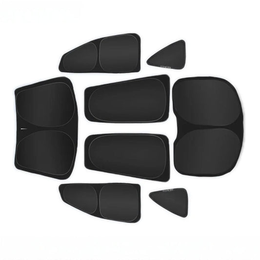 Premium Car Sun Shade for Tesla Model 3 & Y (2017-2025) - Ultimate Windshield & Side Window Privacy Protector for Kids