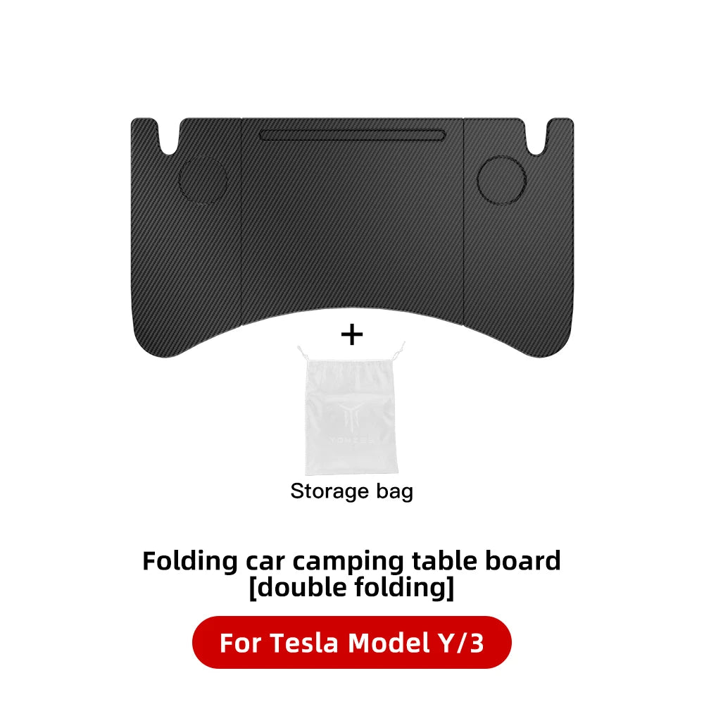 for Tesla Model XS 3 Y Highland Juniper 2018-2025 Steering Wheel Laptop Tray Food Desk Portable Office Table Car Accessories