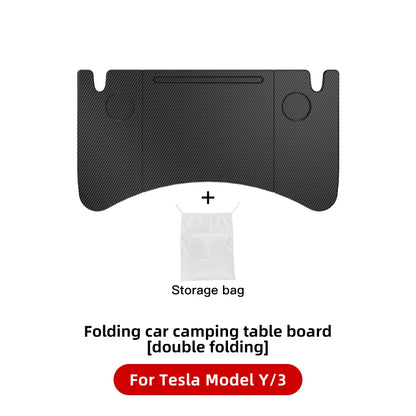 for Tesla Model XS 3 Y Highland Juniper 2018-2025 Steering Wheel Laptop Tray Food Desk Portable Office Table Car Accessories