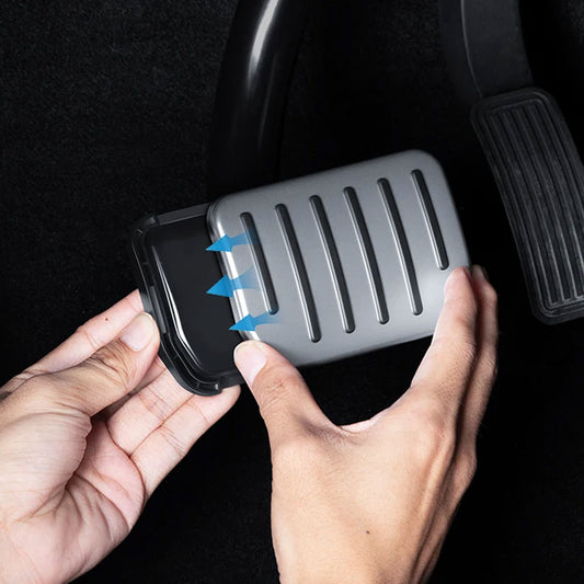 Anti-Slip Foot Rest Cover for Tesla Model Y & Model 3 (2017-2025) - Accelerator & Brake Pedal Protection