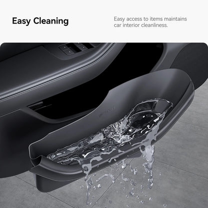 for Tesla Model Y Juniper Model 3 Highland Door Side Storage Box Full-Cover Front and Rear Interior Storage Box Accessories
