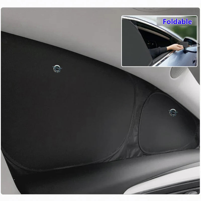 Premium Window Sun Shade for Tesla Model Y & Model 3/X/S (2023-2025) - Ultimate UV Protection & Full Privacy Cover