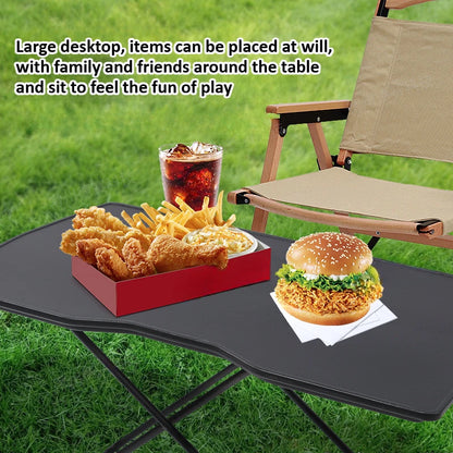 Versatile Rear Bucket Table Board for Tesla Cybertruck 2025 - Portable Folding Desk for Camping and Outdoor Adventures