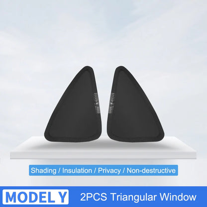 Premium Car Sun Shade for Tesla Model 3 & Y (2017-2025) - Ultimate Windshield & Side Window Privacy Protector for Kids