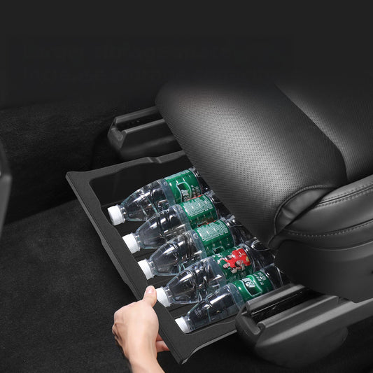 Tesla Model X Under Seat Storage Box - 2023-2024 Car Interior Organizer Drawer Case