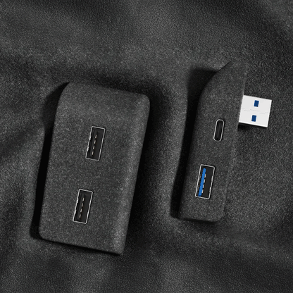 for Tesla Model 3 Y Highland Juniper 2021-2025 Glove Box Flocking USB HUB Adapter Quick Charger Car Accessories