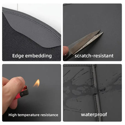 Car Seat Back Protective Mat for Tesla Model 3 / Y Full Seat anti Kick Pad Leather anti Scratch Protector Mats Car Accessories