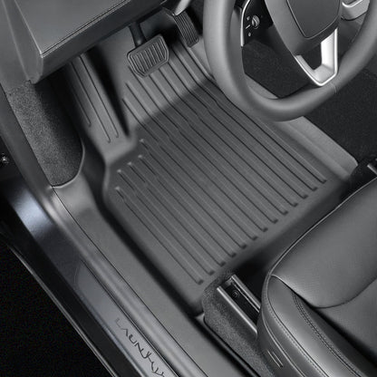 For Tesla Model Y Juniper/Launch 2025 Car Floor Mats All-Inclusive Threshold Style Foot Pads Protective Pad Interior Accessories