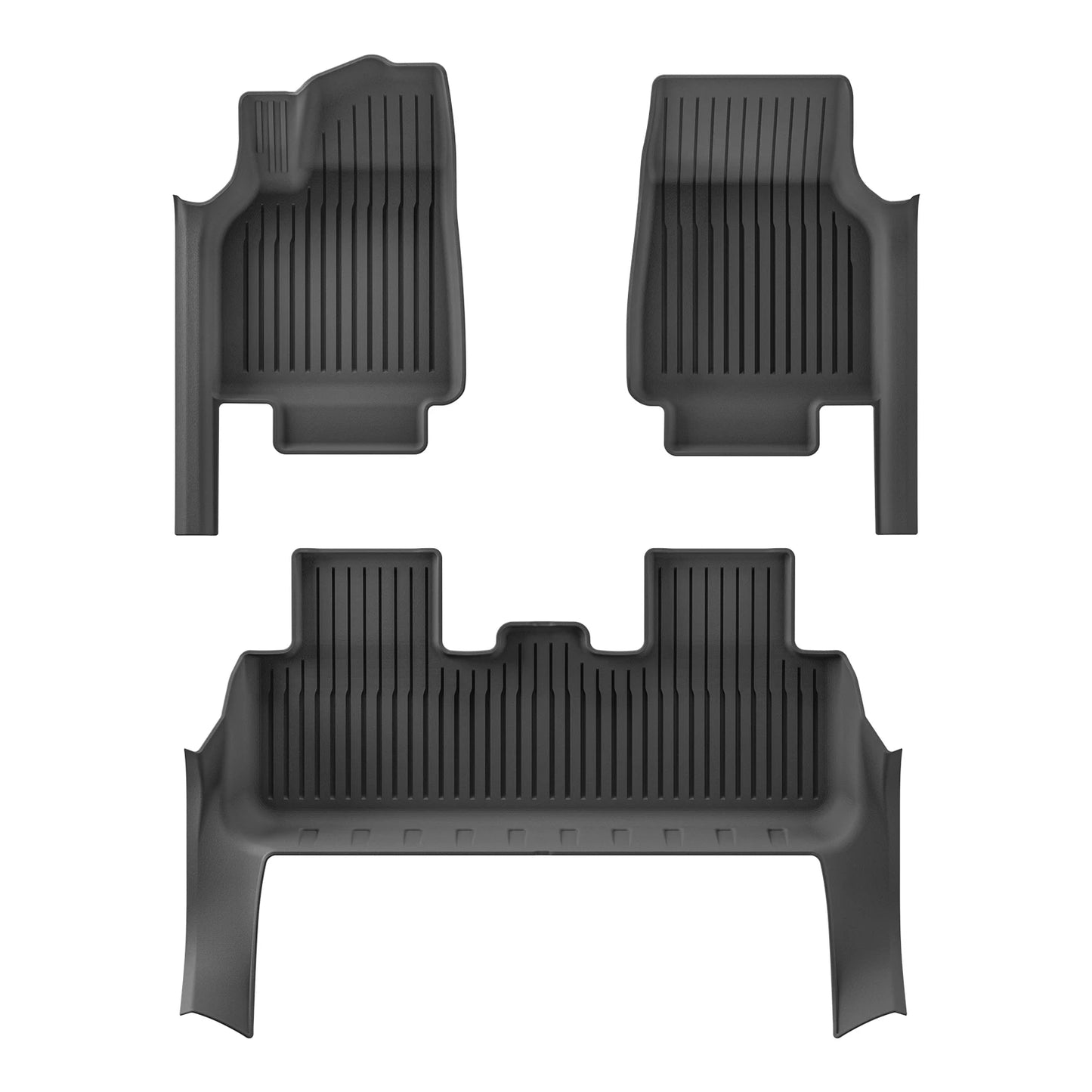 For Tesla Model Y Juniper/Launch 2025 Car Floor Mats All-Inclusive Threshold Style Foot Pads Protective Pad Interior Accessories