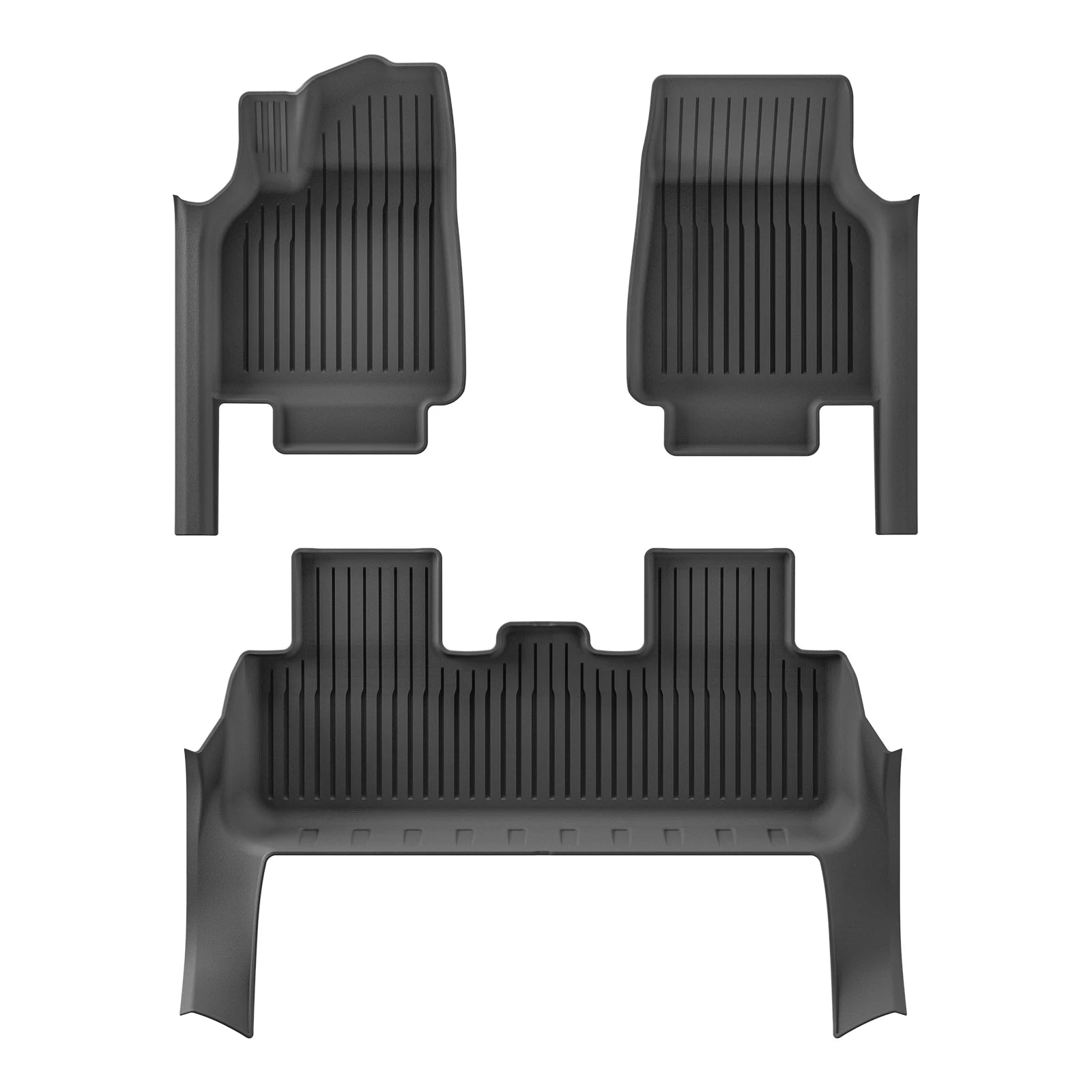 For Tesla Model Y Juniper/Launch 2025 Car Floor Mats All-Inclusive Threshold Style Foot Pads Protective Pad Interior Accessories