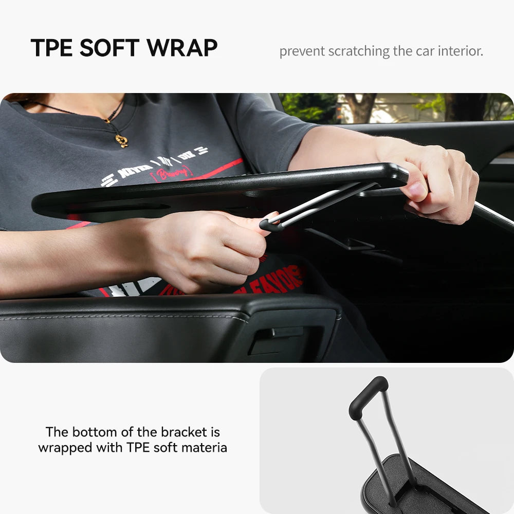 for Tesla Model XS 3 Y Highland Juniper 2018-2025 Steering Wheel Laptop Tray Food Desk Portable Office Table Car Accessories