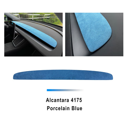 2025 Tesla Model Y & Model 3 Highland Authentic Alcantara Suede Dashboard Replacement - Elevate Your Car Interior!