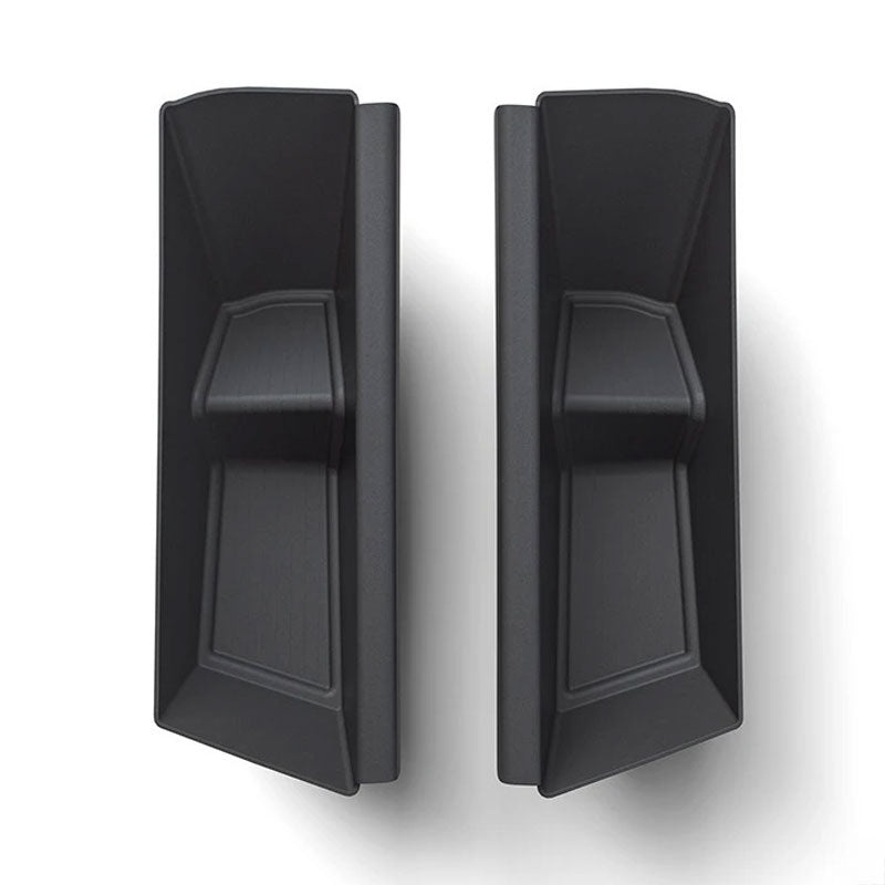 For Tesla Cybertruck 2024 Door Storage Box Cyber Truck Organized TPE Front Door Slot Dirt Resistant Storage Box Accessories