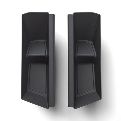 For Tesla Cybertruck 2024 Door Storage Box Cyber Truck Organized TPE Front Door Slot Dirt Resistant Storage Box Accessories