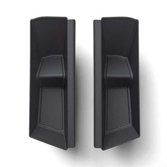 For Tesla Cybertruck 2024 Door Storage Box Cyber Truck Organized TPE Front Door Slot Dirt Resistant Storage Box Accessories