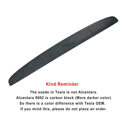 2025 Tesla Model Y & Model 3 Highland Authentic Alcantara Suede Dashboard Replacement - Elevate Your Car Interior!