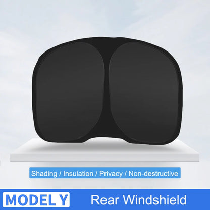 Premium Car Sun Shade for Tesla Model 3 & Y (2017-2025) - Ultimate Windshield & Side Window Privacy Protector for Kids