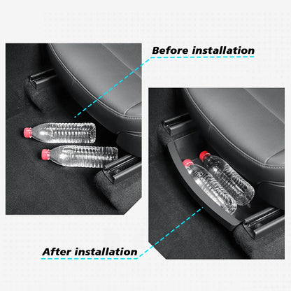For Tesla New Model Y 2025 Launch Juniper Front Seats under Seat Drawer TPE Storage Box