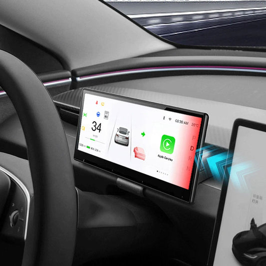 8.9" HUD for Tesla Model Y & Model 3 - Enhanced Carplay & Energy Consumption Monitoring for 2025 Juniper & Highland