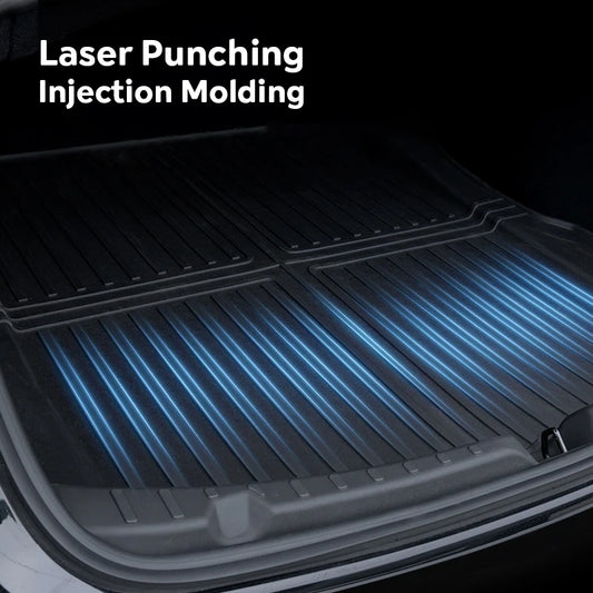 For Tesla New Model Y Launch 2025 Front and Back Trunk Mat TPE Carpet Waterproof Weather-Resistant Pads up and down Layer Mats