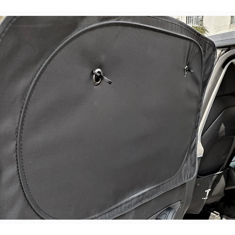 Premium Window Sun Shade for Tesla Model Y & Model 3/X/S (2023-2025) - Ultimate UV Protection & Full Privacy Cover