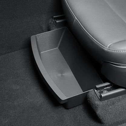 For Tesla New Model Y 2025 Launch Juniper Front Seats under Seat Drawer TPE Storage Box